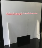 Barriere parafiato in plexiglass 800*740mm, plexiglass 4.0mm